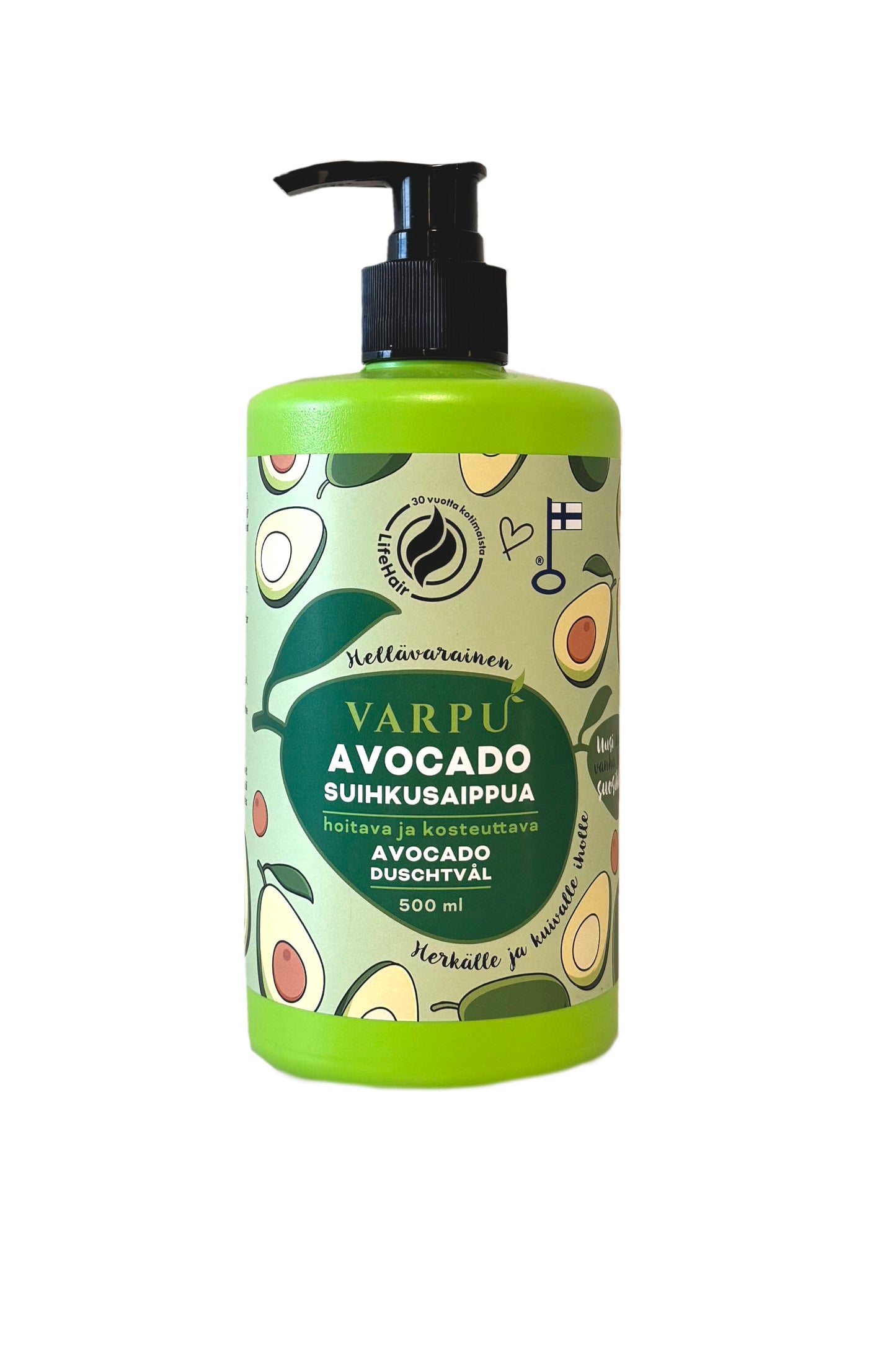 Varpu Avocado suihkusaippua 500 ml